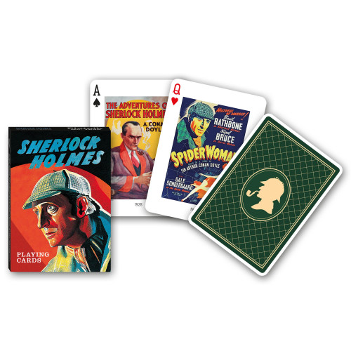 Carti de joc de colectie cu tema "Sherlock Holmes"